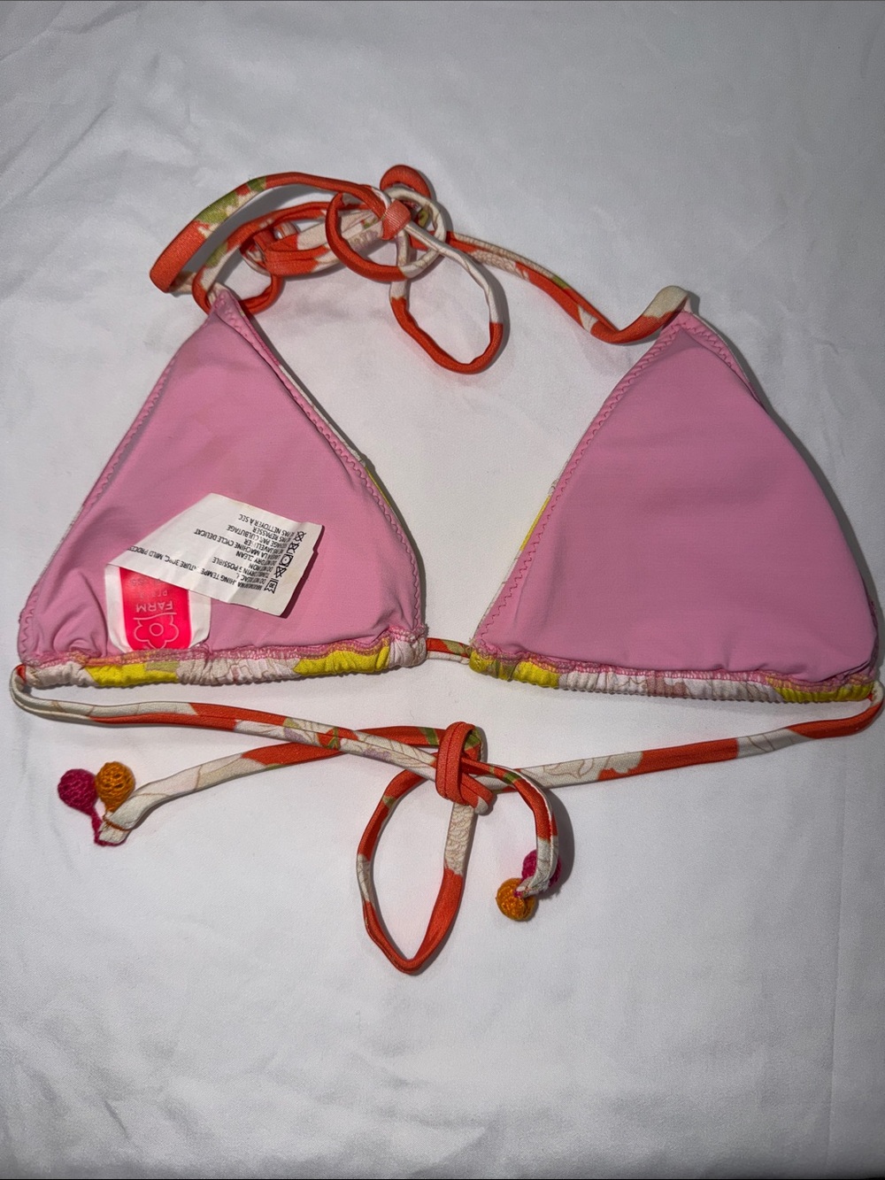 Farm Praia Bikini Top Size Small - Picture 5 of 10